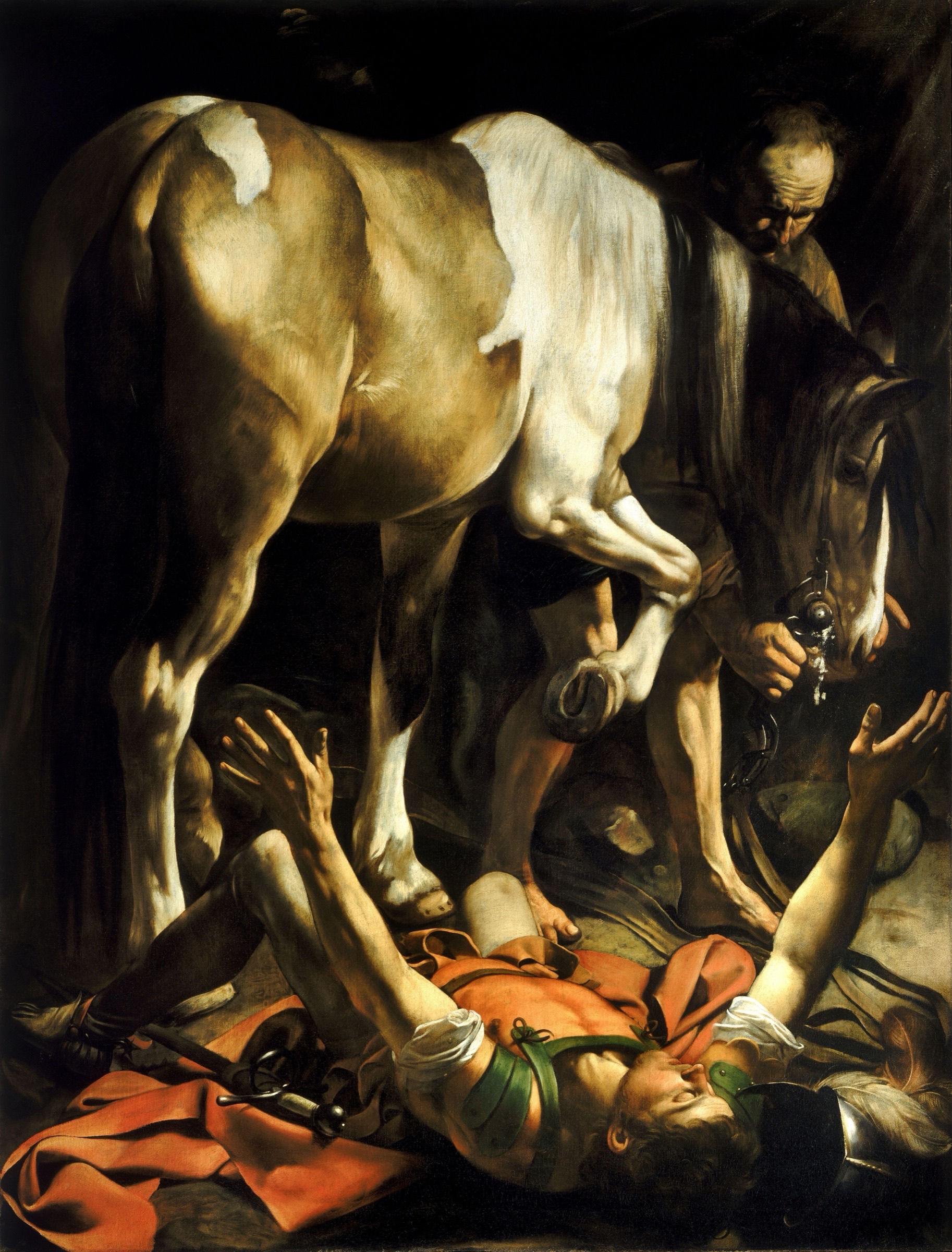 The Conversion on the Way to Damascus by Caravaggio