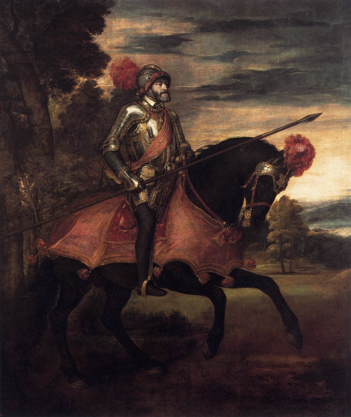 Emperor Charles V at Mühlberg